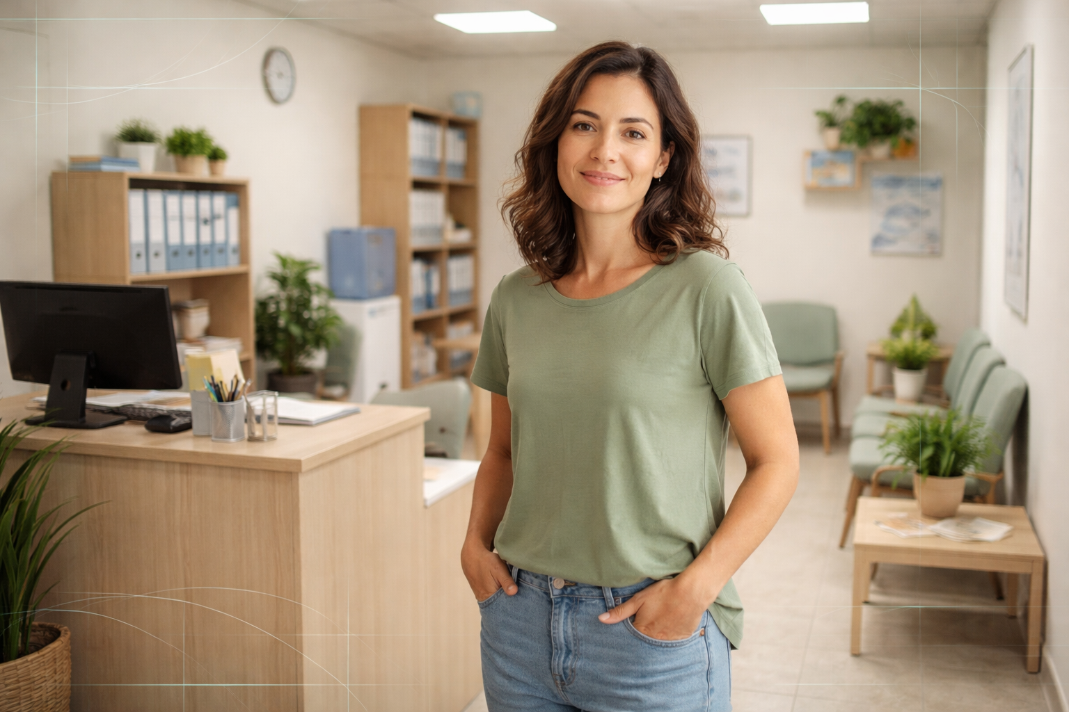 Hero conceitual mostrando a Camada Digital como estrutura sobreposta à operação local